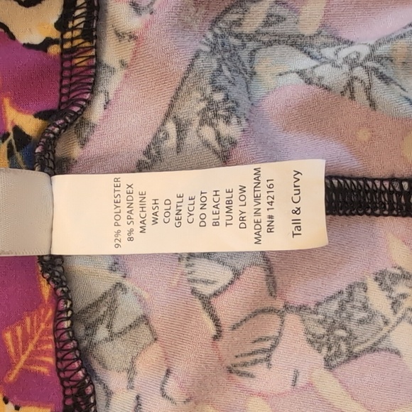 Lularoe Tall & Curvy leggings for women - Picture 4 of 7